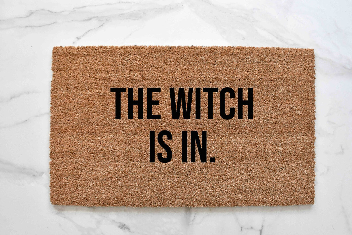 The Witch Is In Doormat