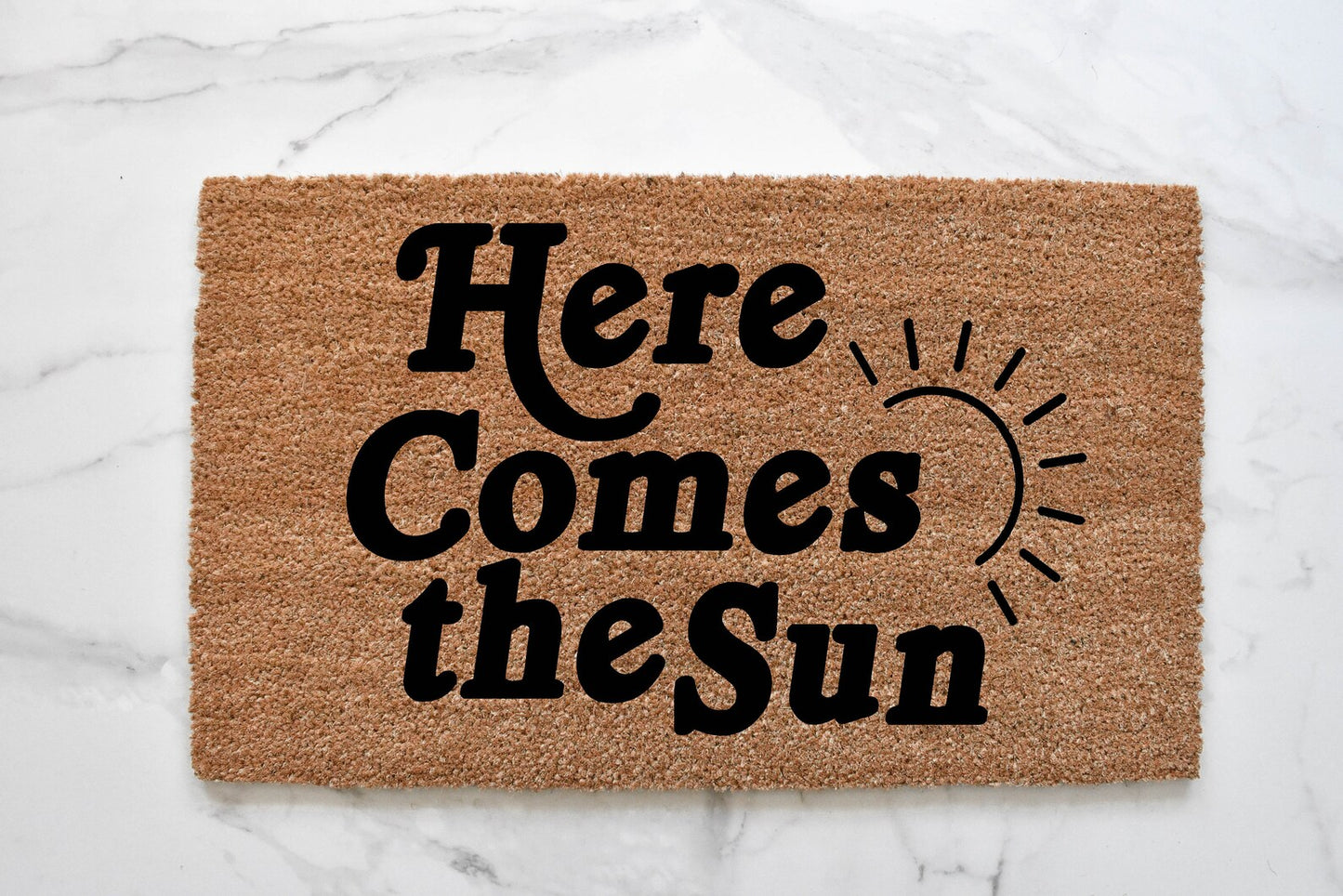 Here Comes The Sun Doormat