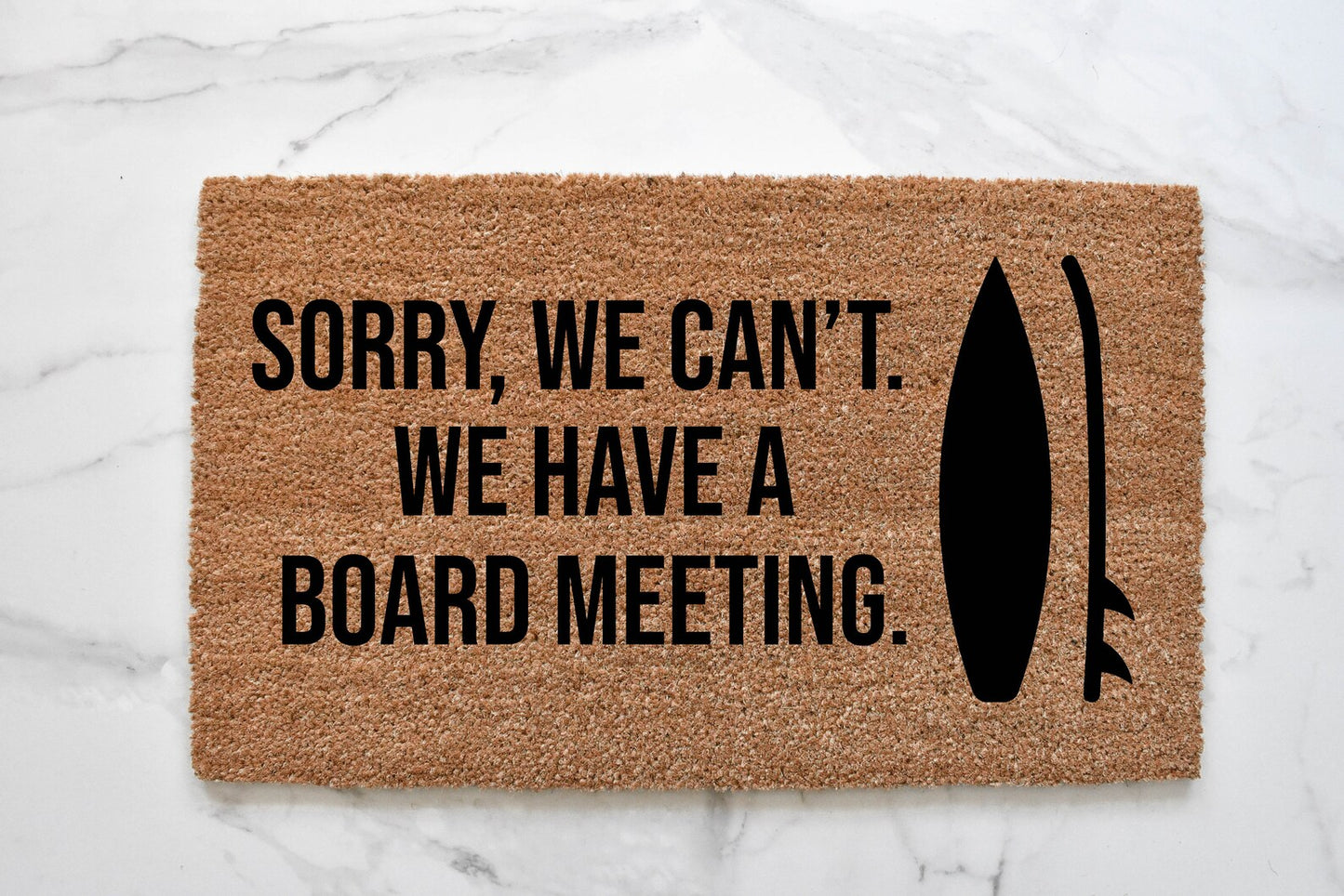 Board Meeting Doormat