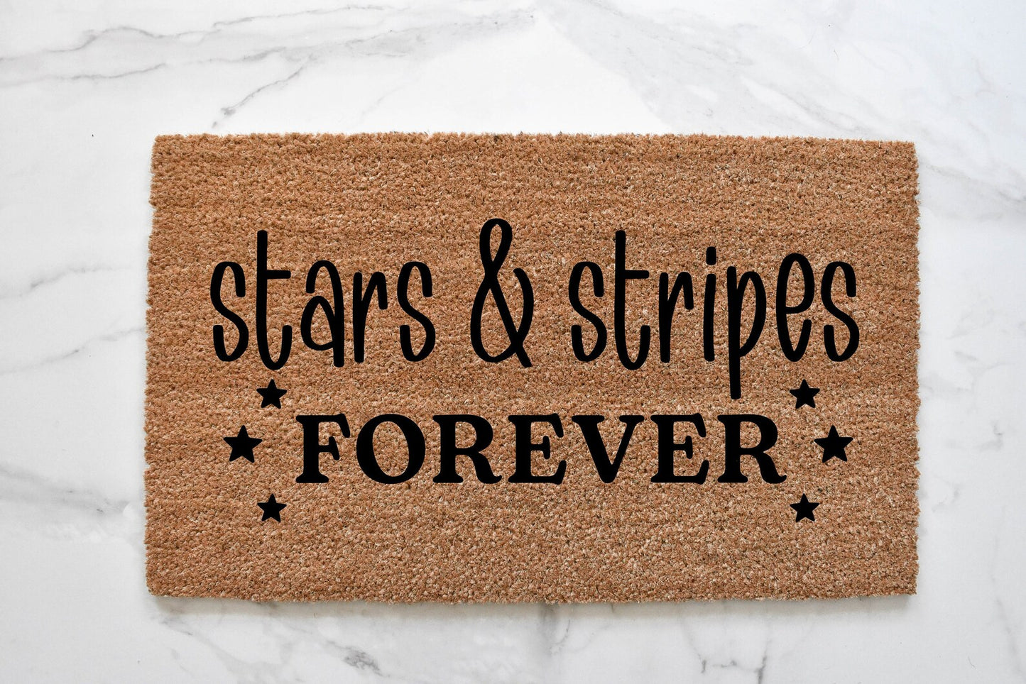 Stars & Stripes Forever Doormat