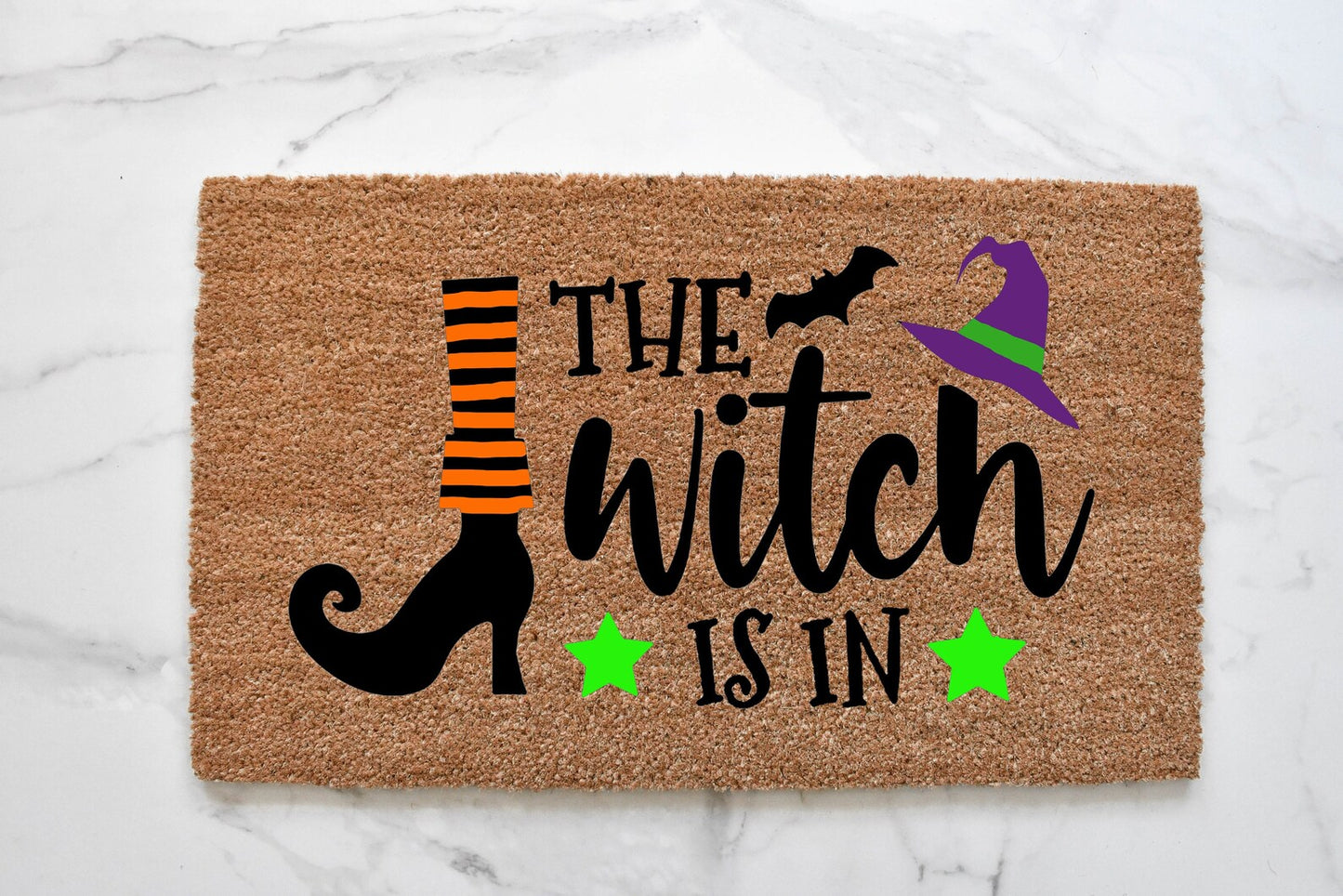 The Witch Is In Doormat