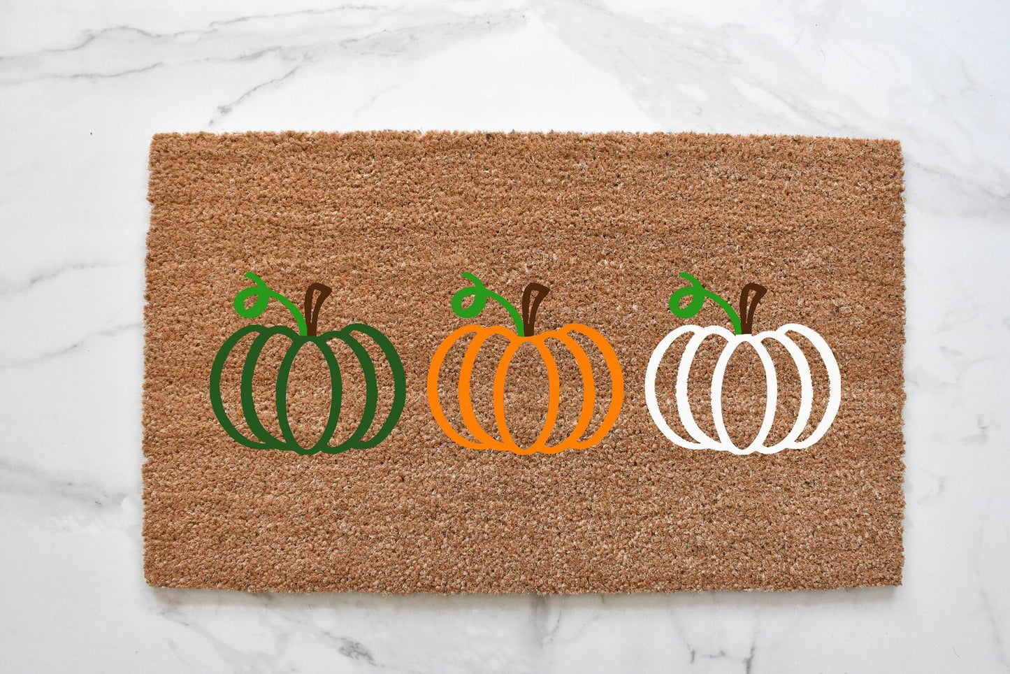 Pumpkin Doormat