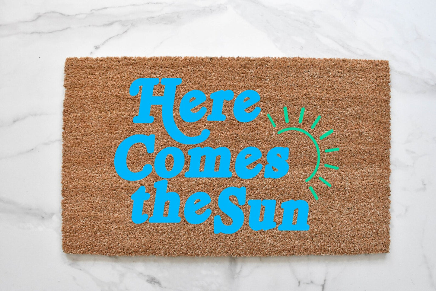 Here Comes The Sun Doormat