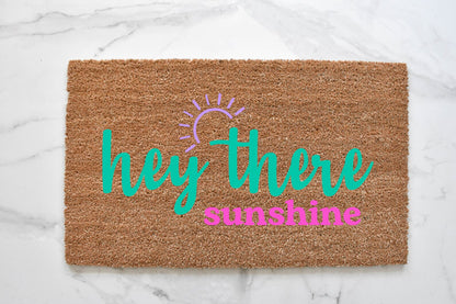 Hey There Sunshine Doormat
