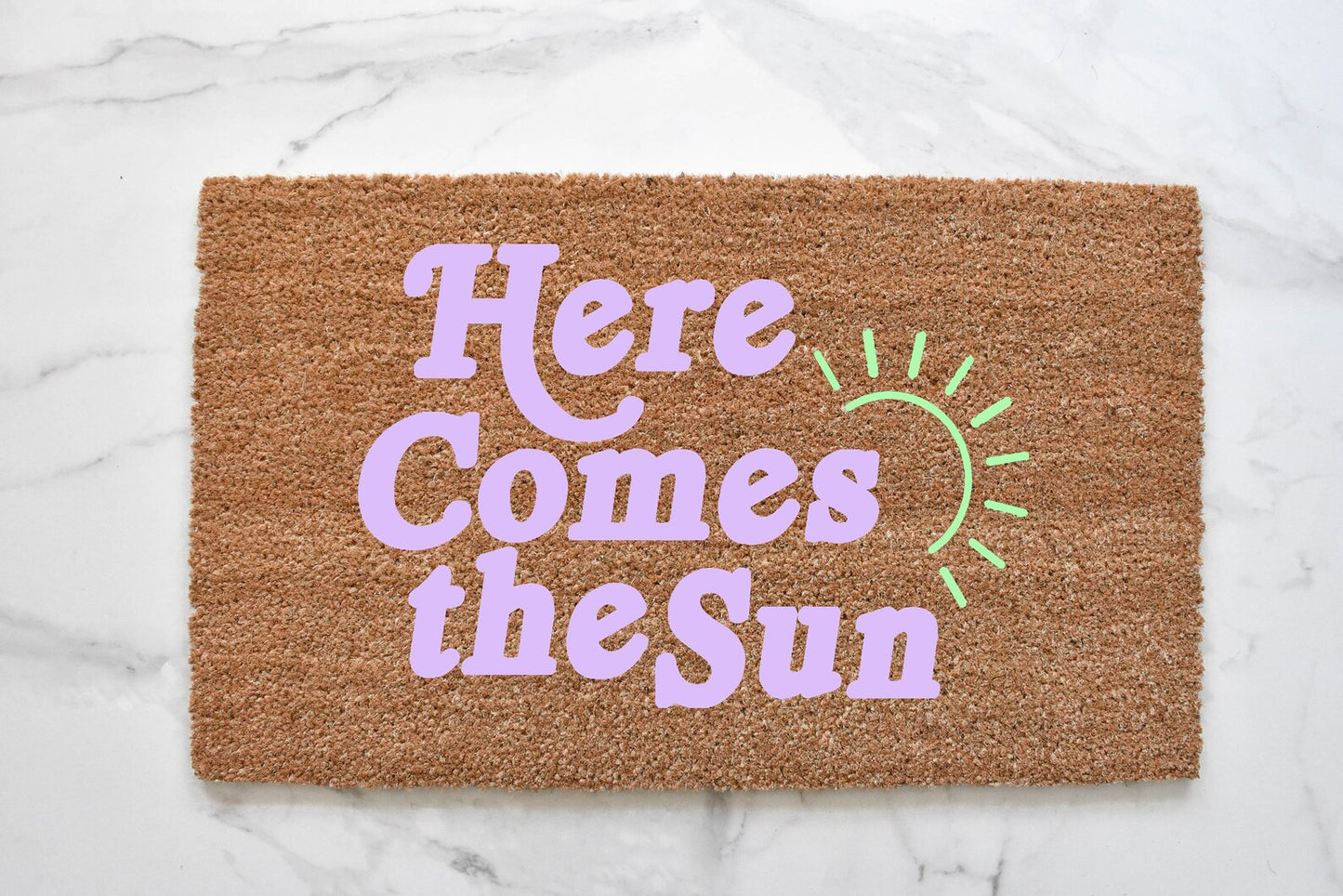 Here Comes The Sun Doormat