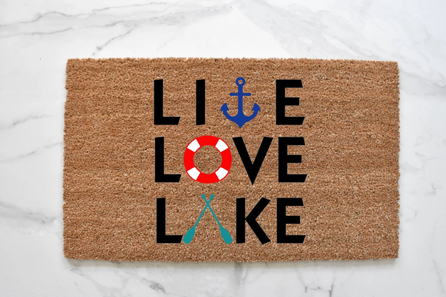 Live Love Lake Doormat