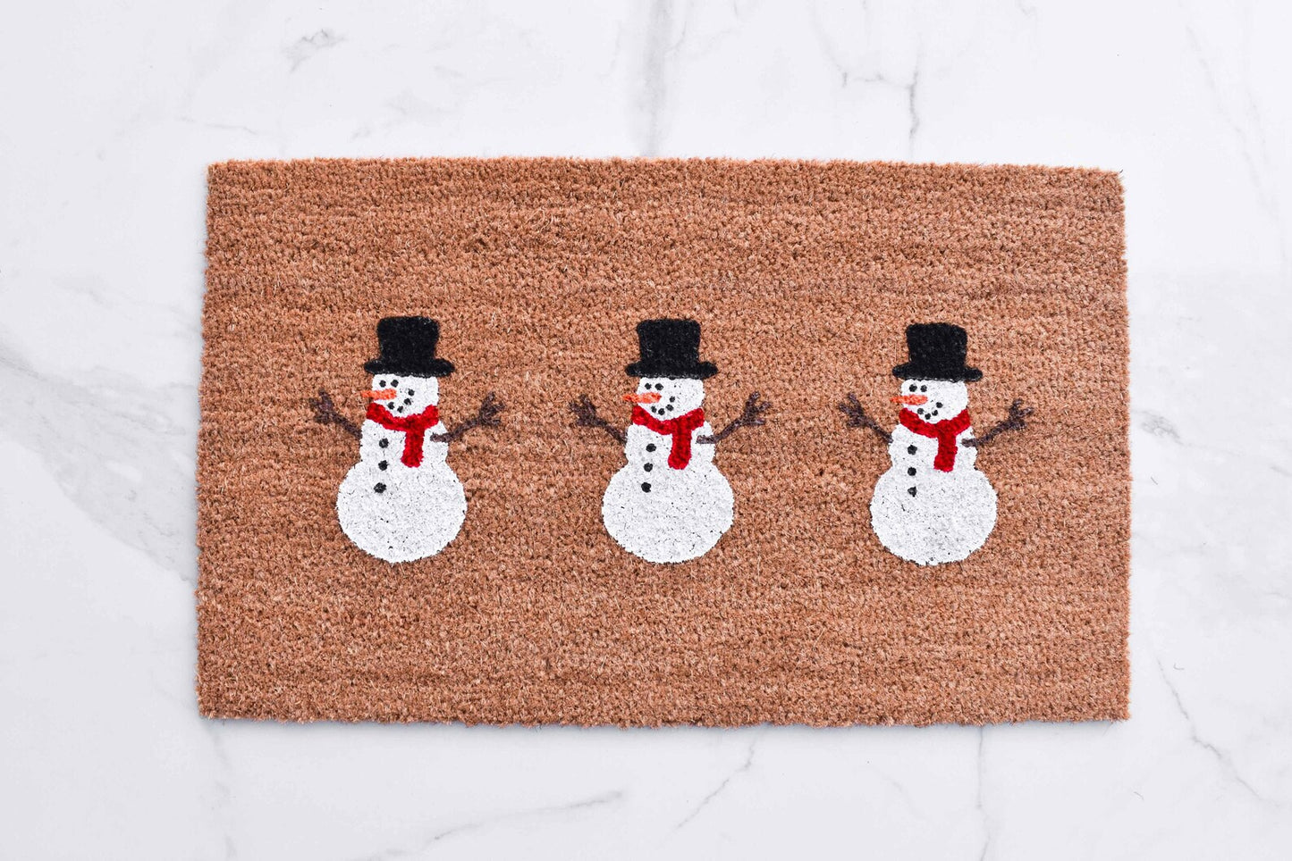 Snowman Doormat