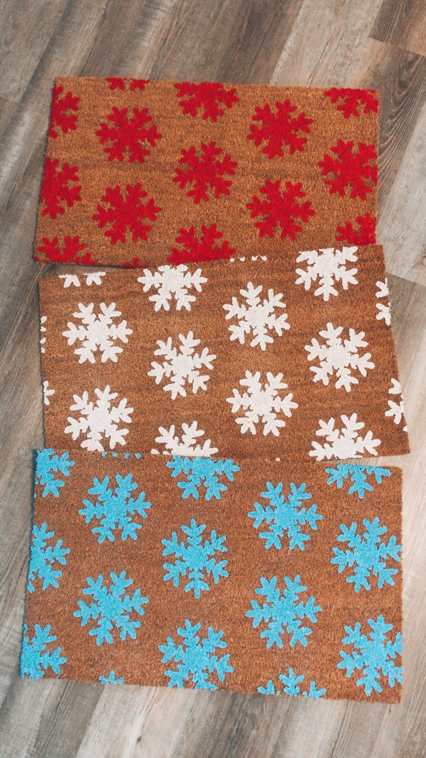 Snowflake Doormat