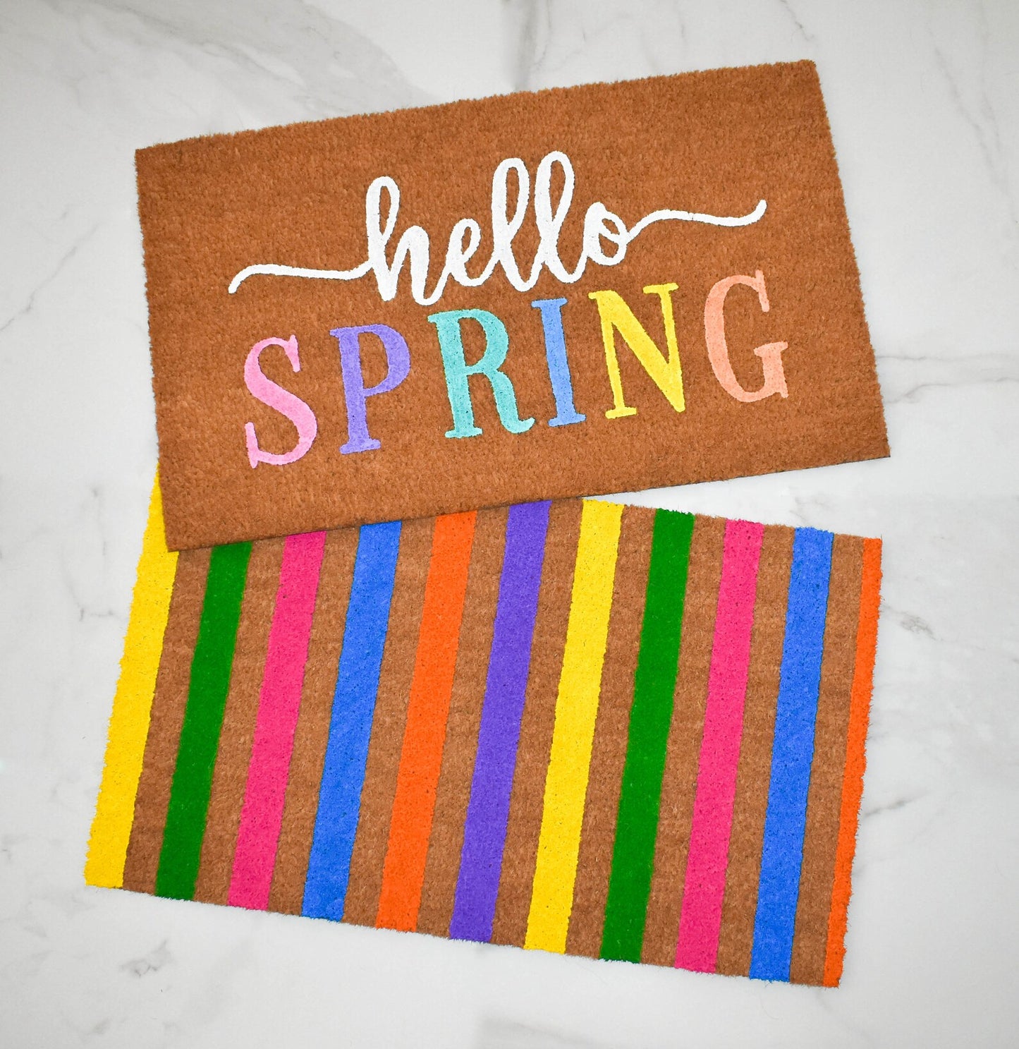 Hello Spring Doormat