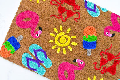 Summer Party Doormat