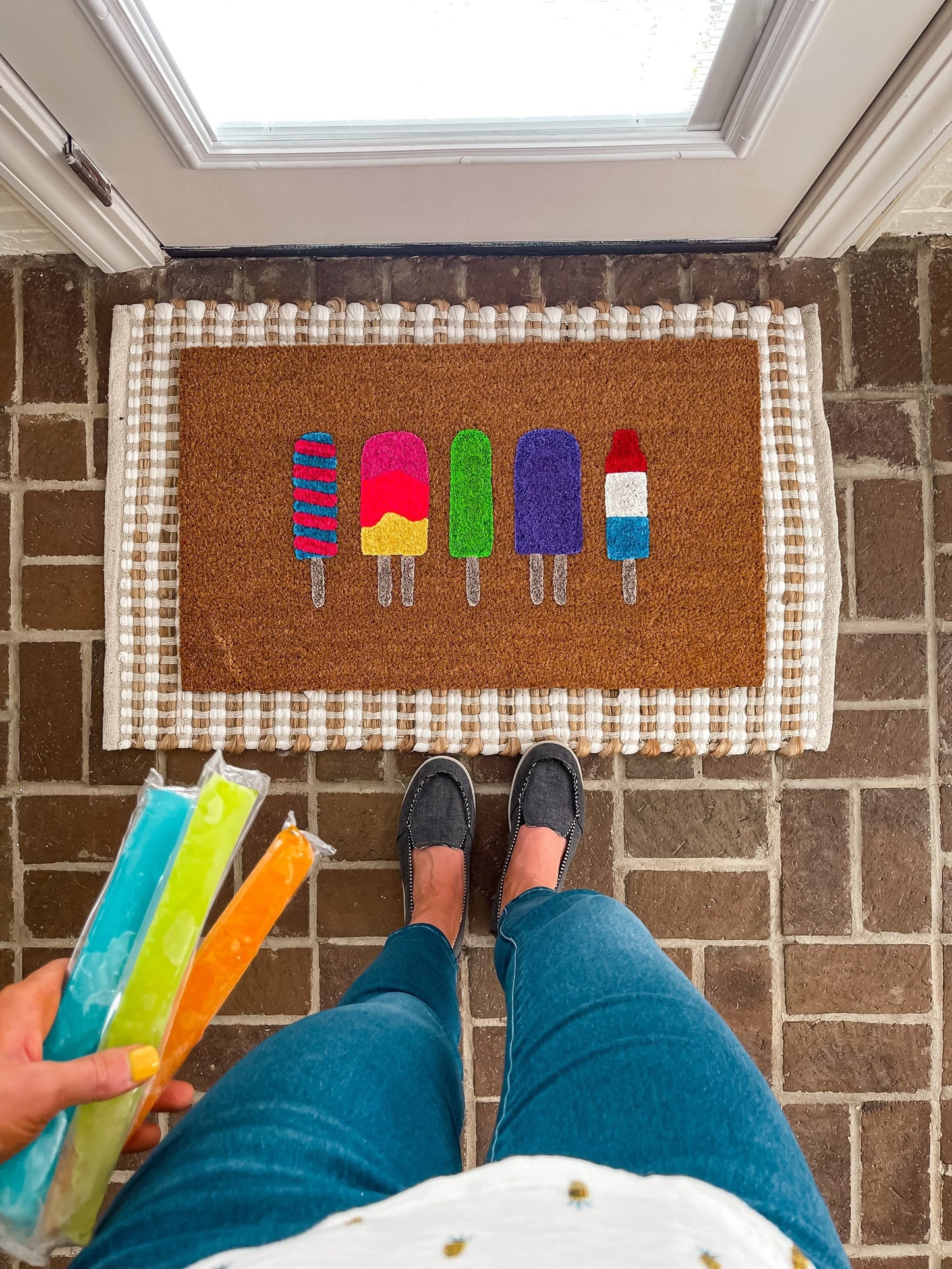 Popsicle Doormat