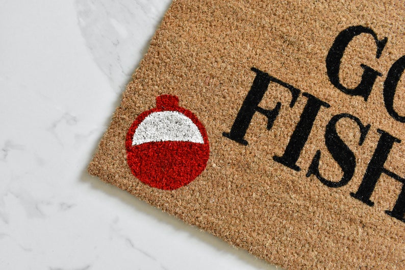 Gone Fishing Doormat