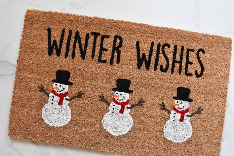 Winter Wishes Doormat