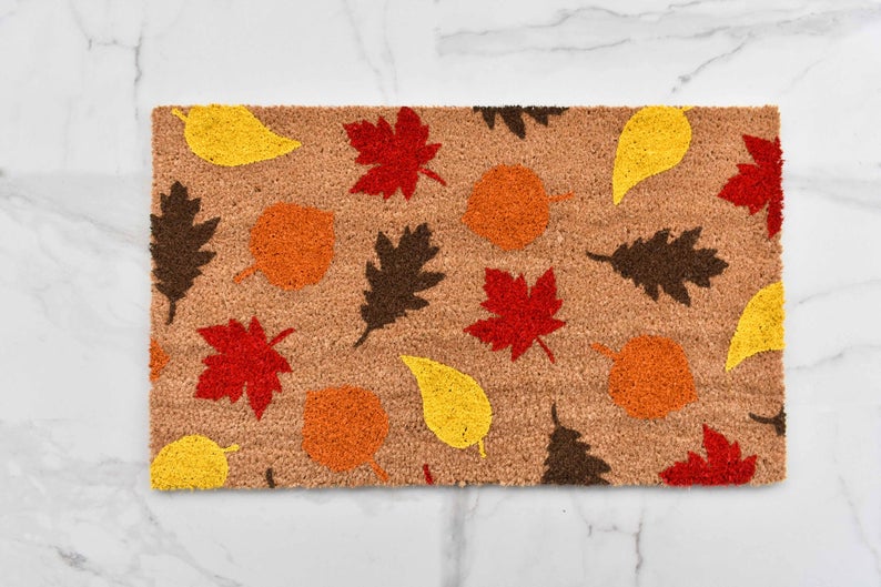 Fall Leaves Doormat