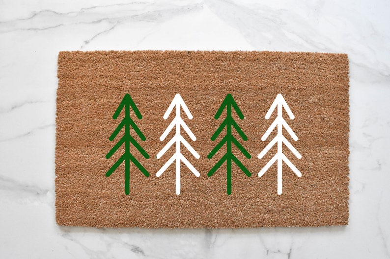 Pine Tree Doormat