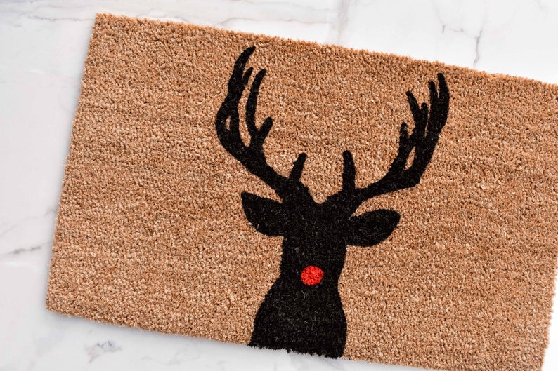 Rudolph Doormat