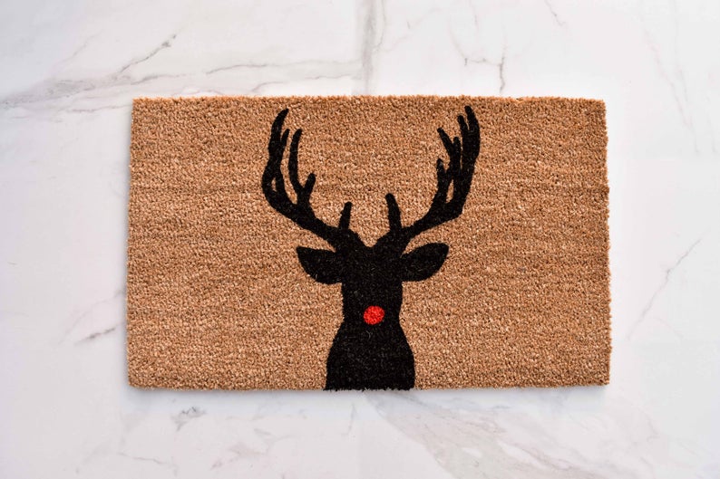 Rudolph Doormat