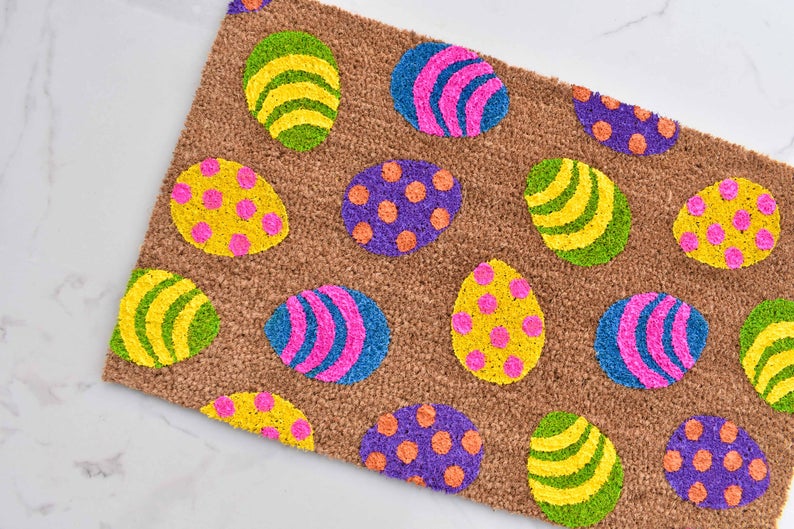 Easter Egg Doormat