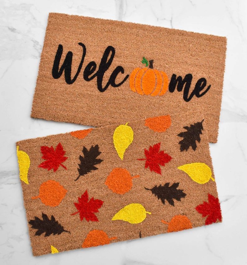 Fall Leaves Doormat
