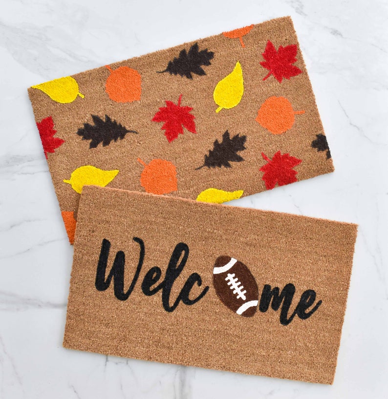 Fall Leaves Doormat