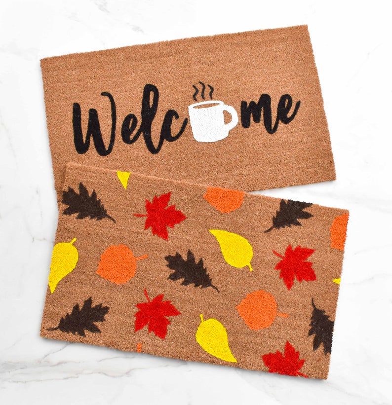 Fall Leaves Doormat