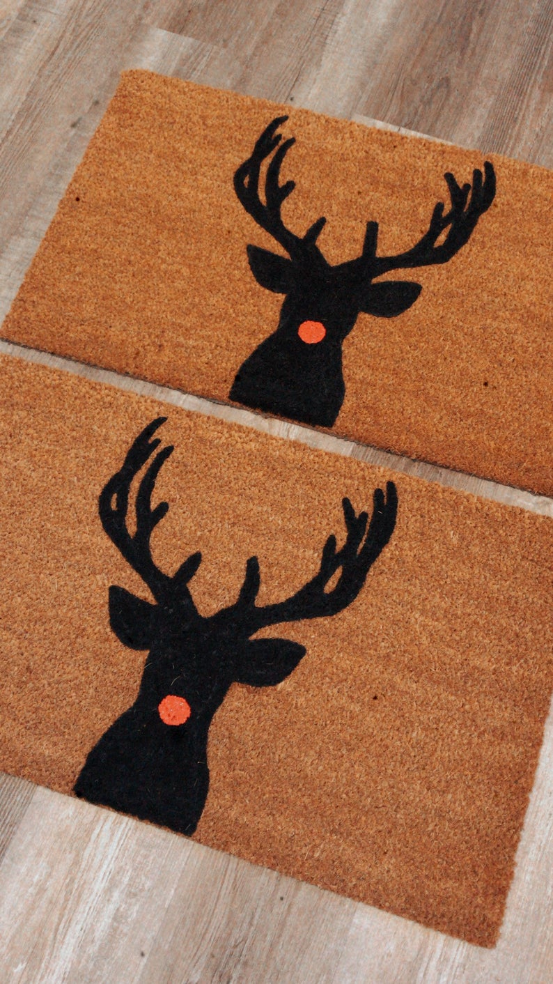 Rudolph Doormat