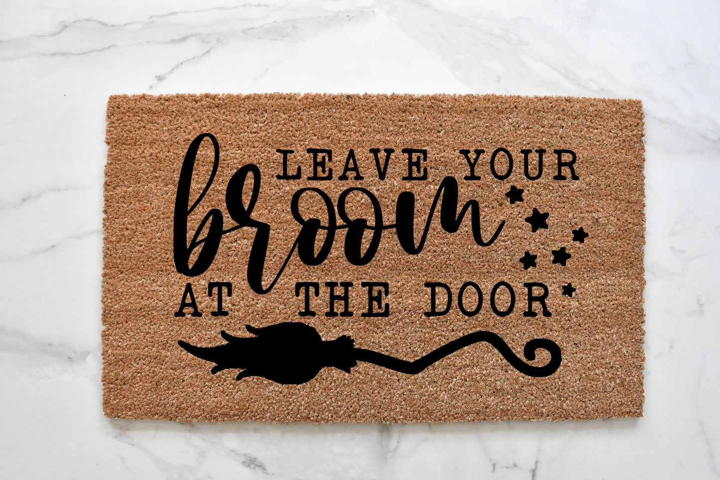 Leave Your Broom At The Door Doormat