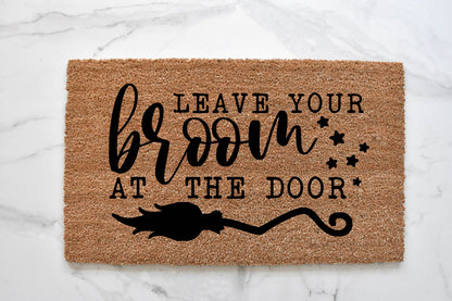Leave Your Broom At The Door Doormat