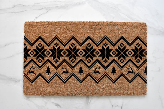 Christmas Sweater Doormat