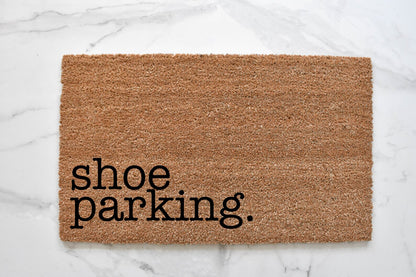 Shoe Parking Doormat