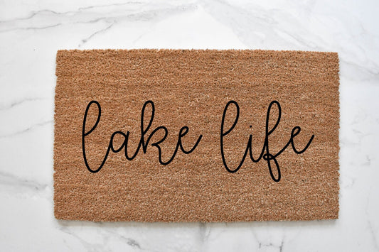 Lake Life Doormat