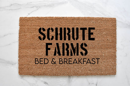 Schrute Farms Doormat