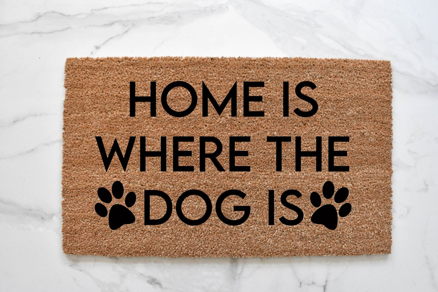 Home Is Where The Dog Is Doormat