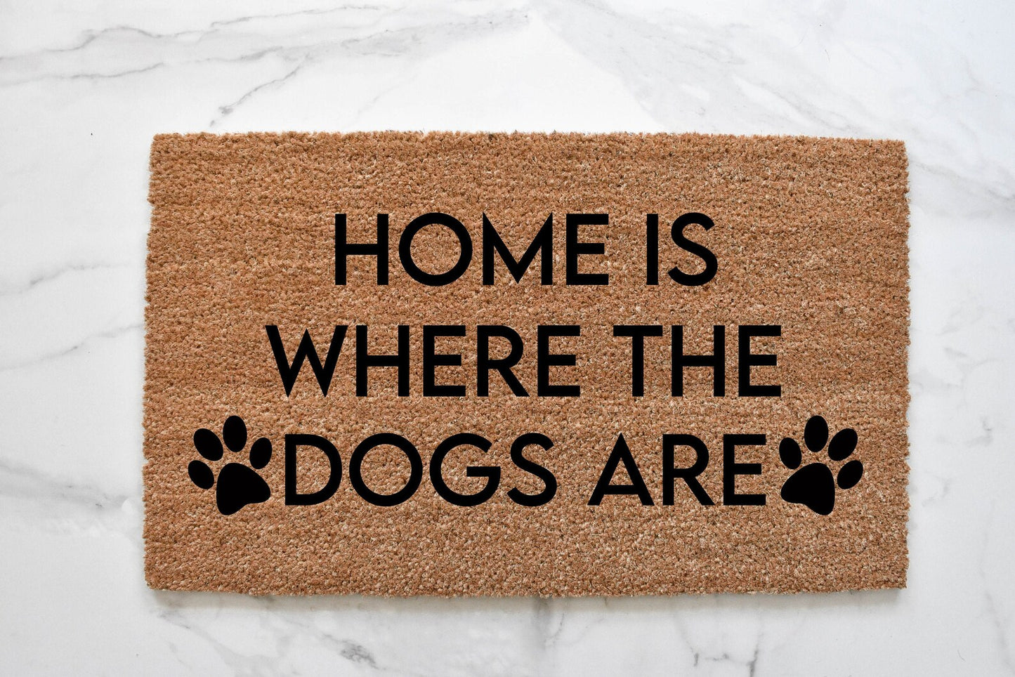 Home Is Where The Dogs Are Doormat