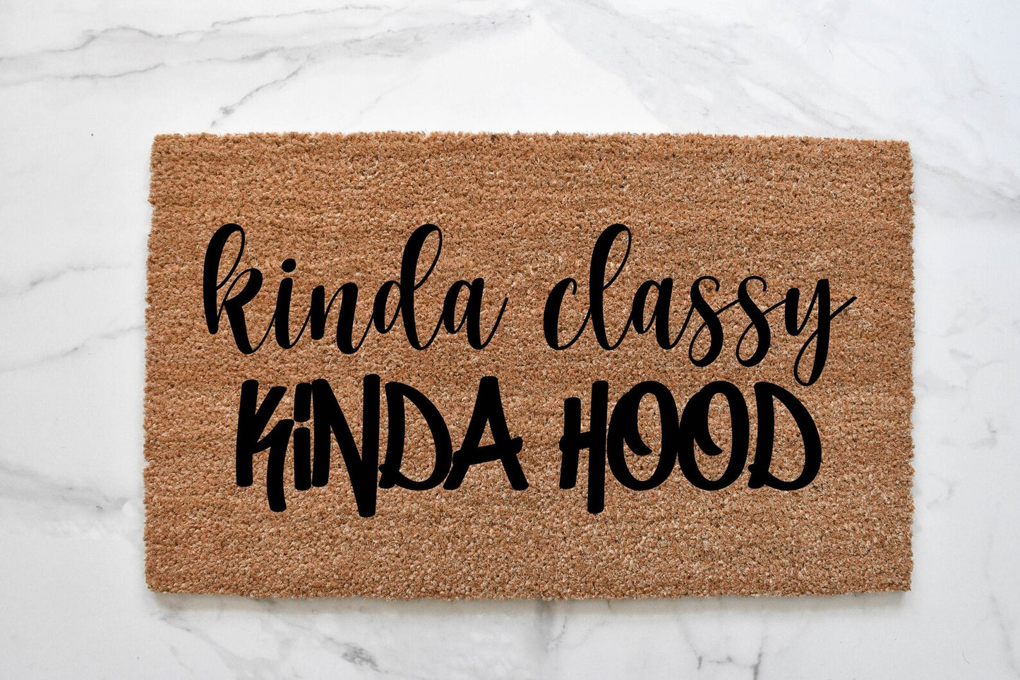 Kinda Classy Kinda Hood Doormat