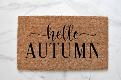 Hello Autumn Doormat