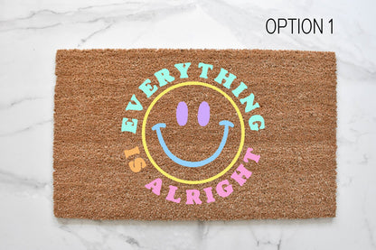 Everything Is Alright Doormat