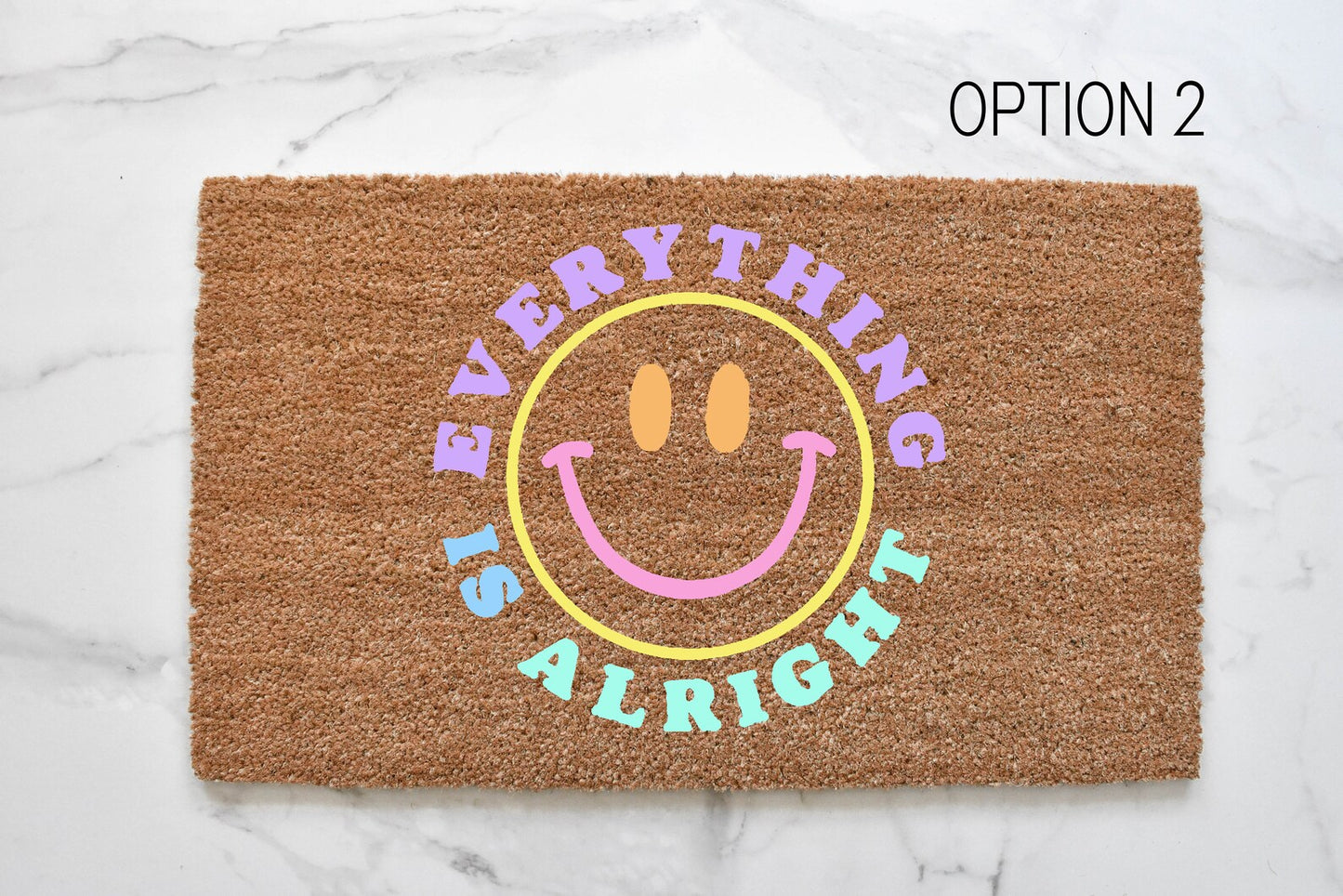 Everything Is Alright Doormat