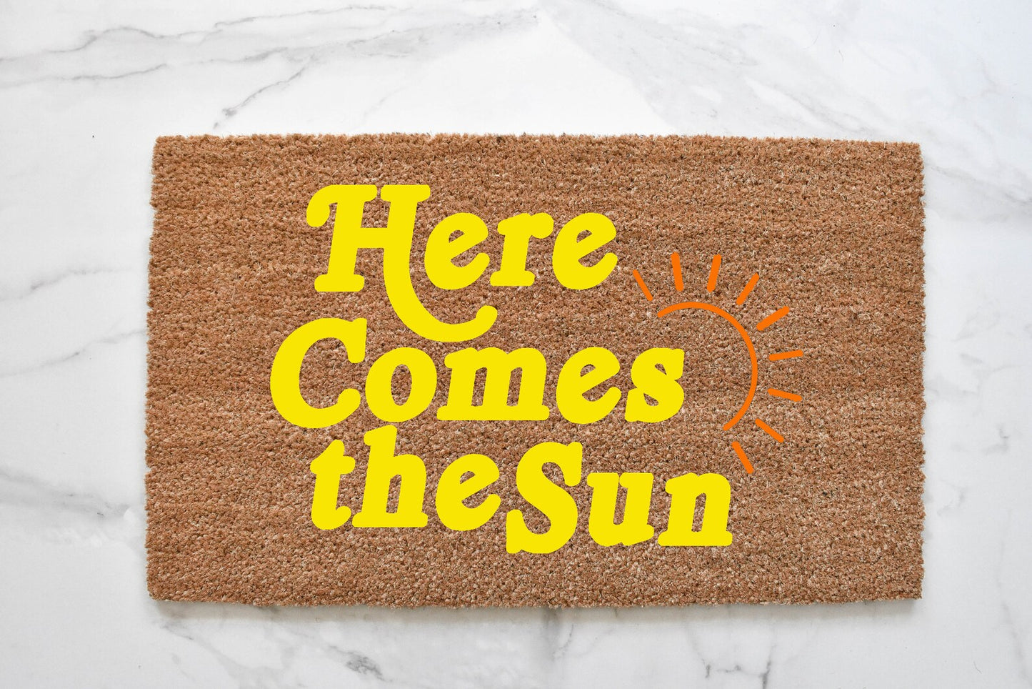 Here Comes The Sun Doormat