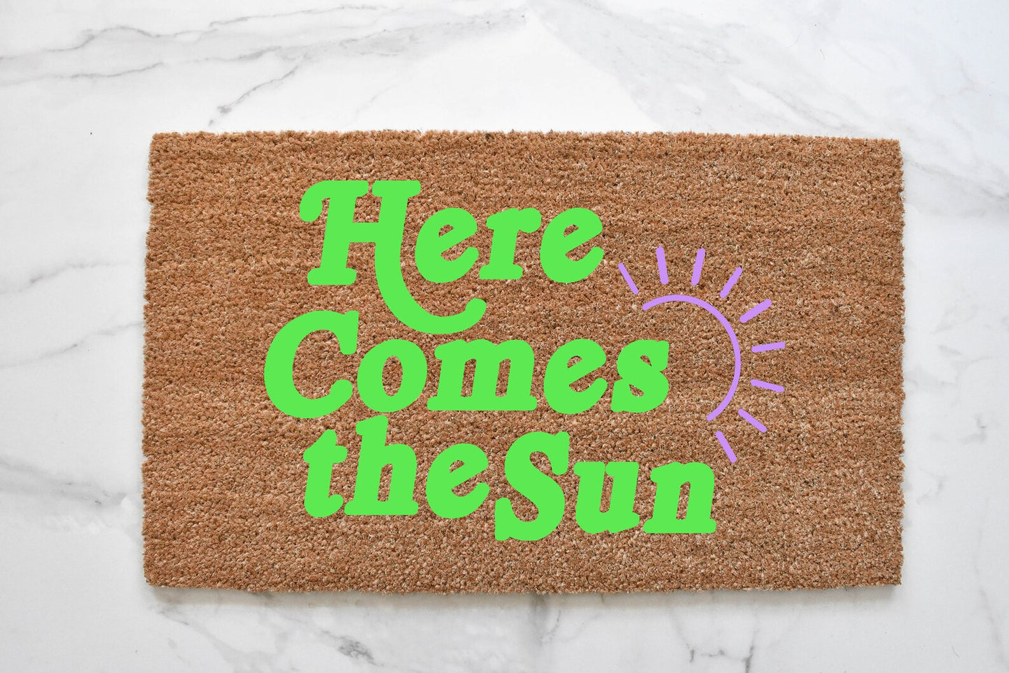 Here Comes The Sun Doormat