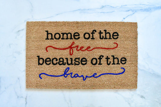 Because Of The Brave Doormat