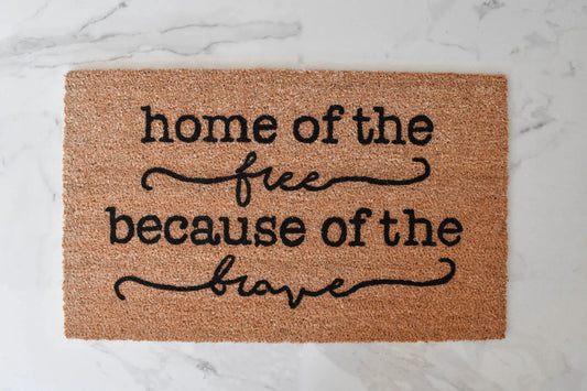 Because Of The Brave Doormat