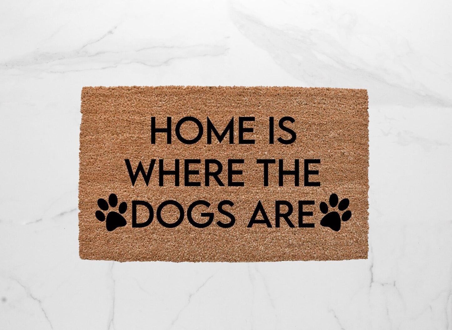 Home Is Where The Dogs Are Doormat