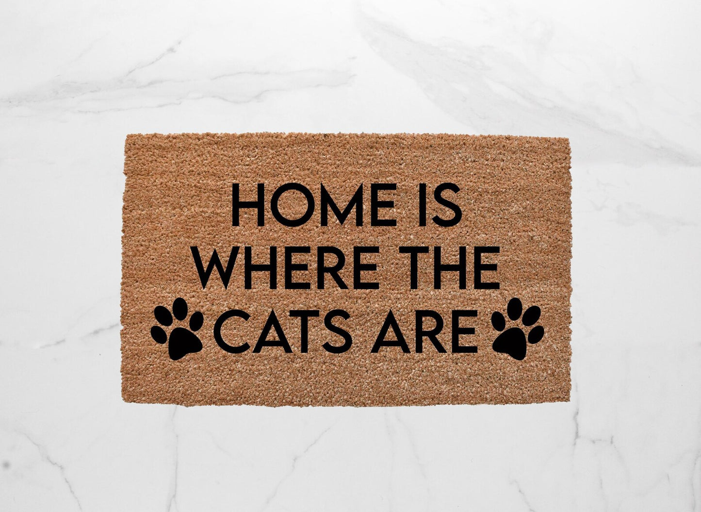 Home Is Where The Cats Are Doormat