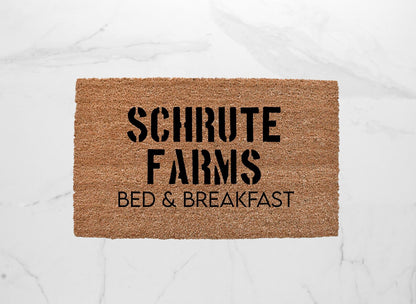 Schrute Farms Doormat