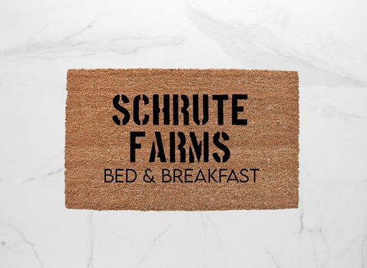 Schrute Farms Doormat