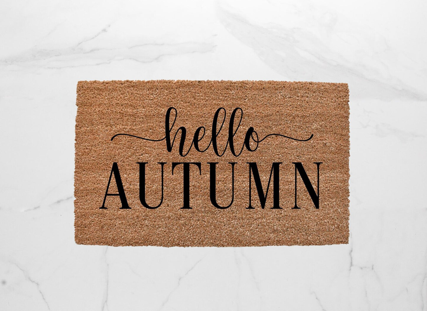Hello Autumn Doormat