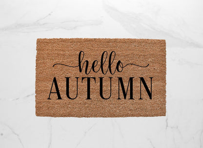Hello Autumn Doormat
