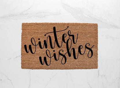 Winter Wishes Doormat