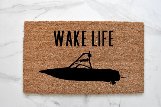 Wake Life Doormat
